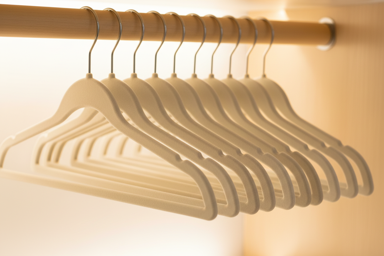 The Signature Velvet Hangers — Set of 30