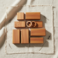 Cedar Blocks & Rings — 12-Piece Set