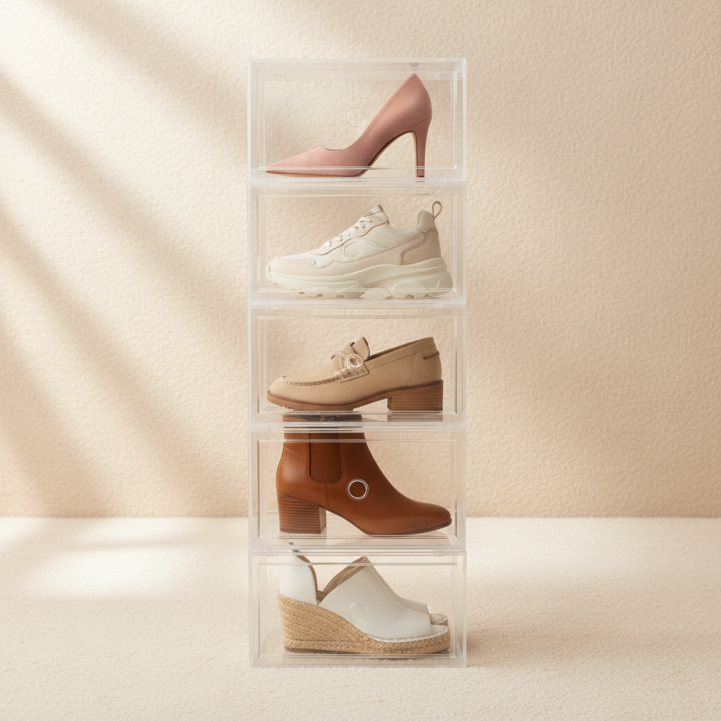 The Stackable Shoe Box — Set of 6
